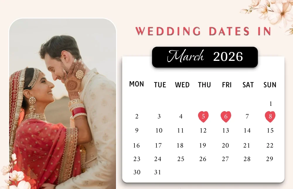 march 2026 marriage dates
