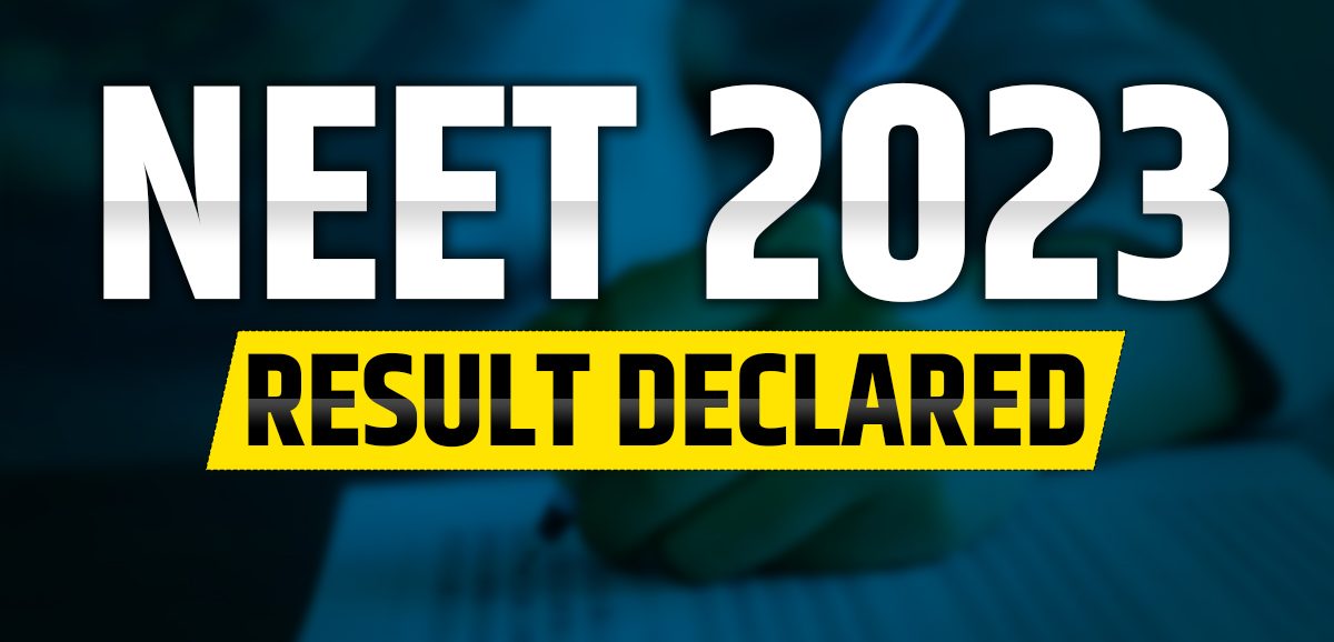 neet result 2023 date